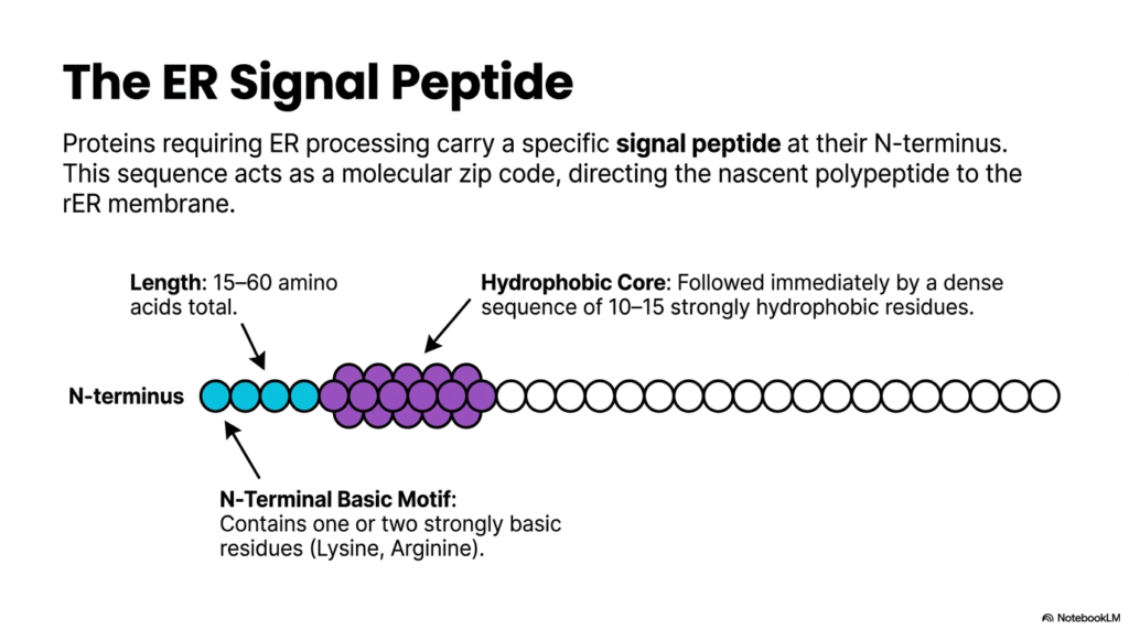 Slide 3: Directing Protein Synthesis: The ER Signal Peptide