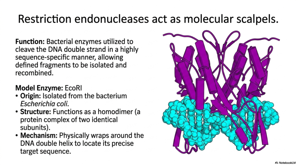 Slide 3: Restriction Endonucleases in DNA Cloning: Molecular Scalpels at Work