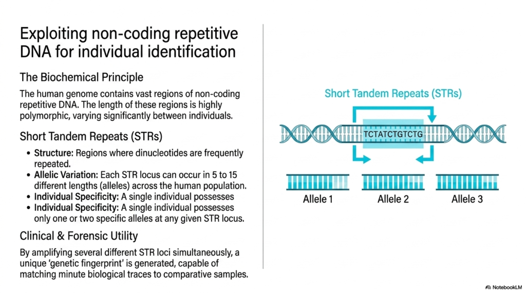 Slide 3: Genetic Engineering in Medicine: The Biochemistry of Individual Identification
