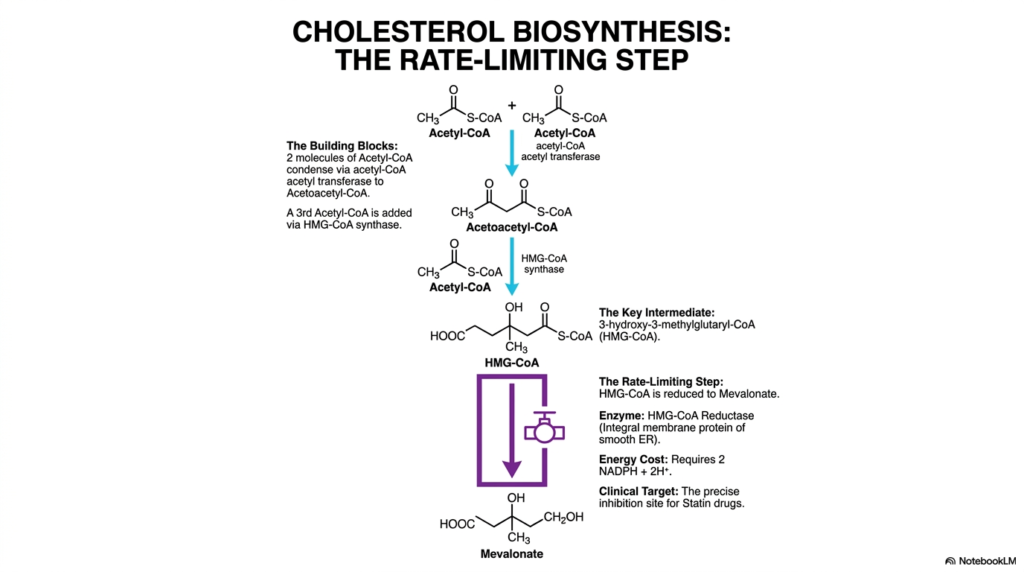 Cholesterol Biosynthesis: Pathways, Regulation, and Clinical Impact