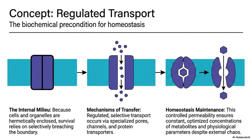 Slide 4: Regulated Transport as Key Plasma Membrane Functions