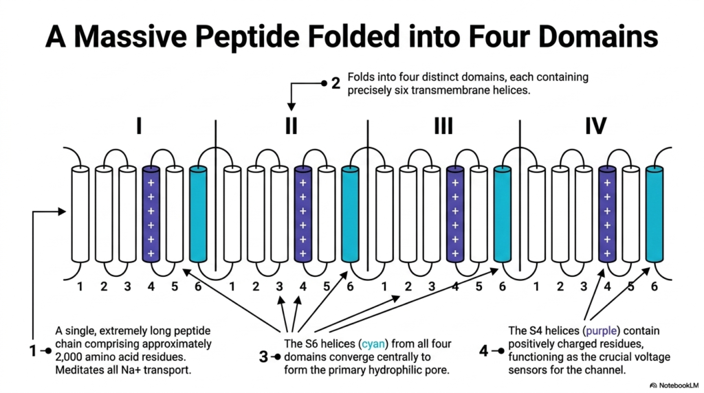 Slide 4: Membrane Ion Channels and Massive Peptide Architecture