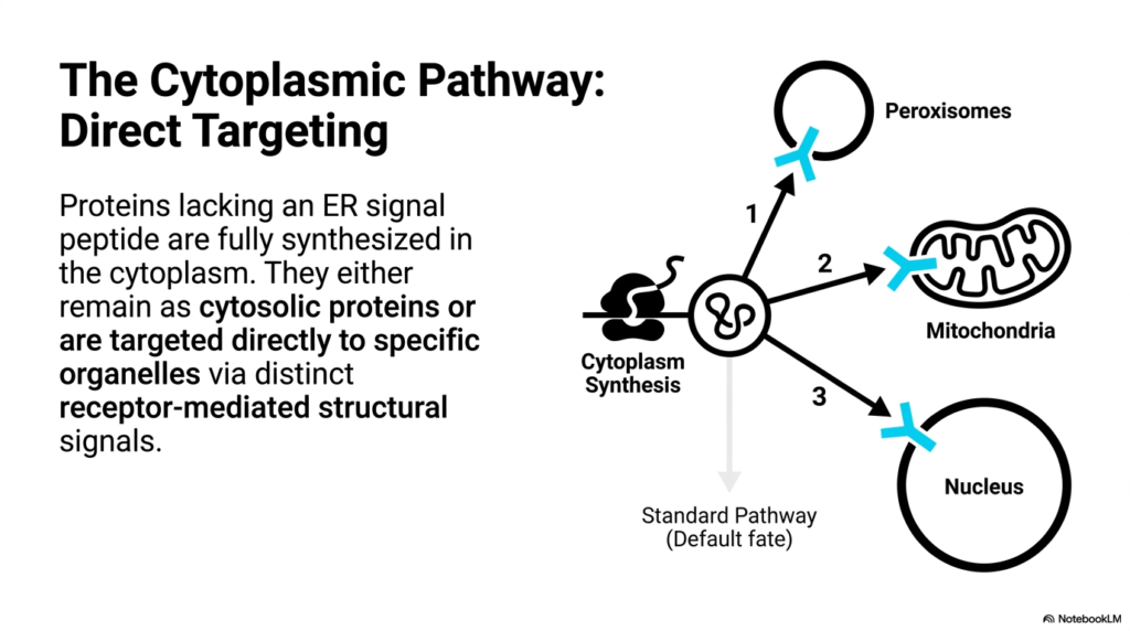 Slide 4: Direct Targeting in Protein Sorting and Exocytosis