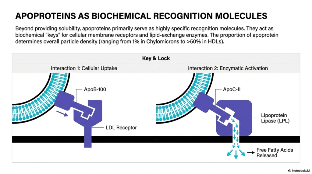 Slide 4: Lipoproteins and Apoproteins as Biochemical Keys