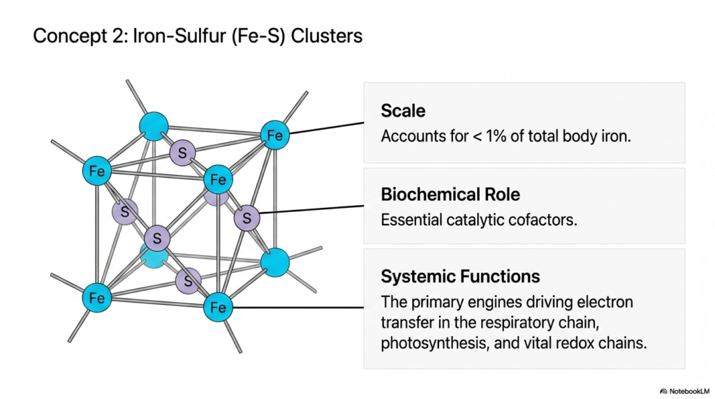 Slide 4: Iron-Sulfur Clusters in Iron Metabolism: Powering Cellular Energy