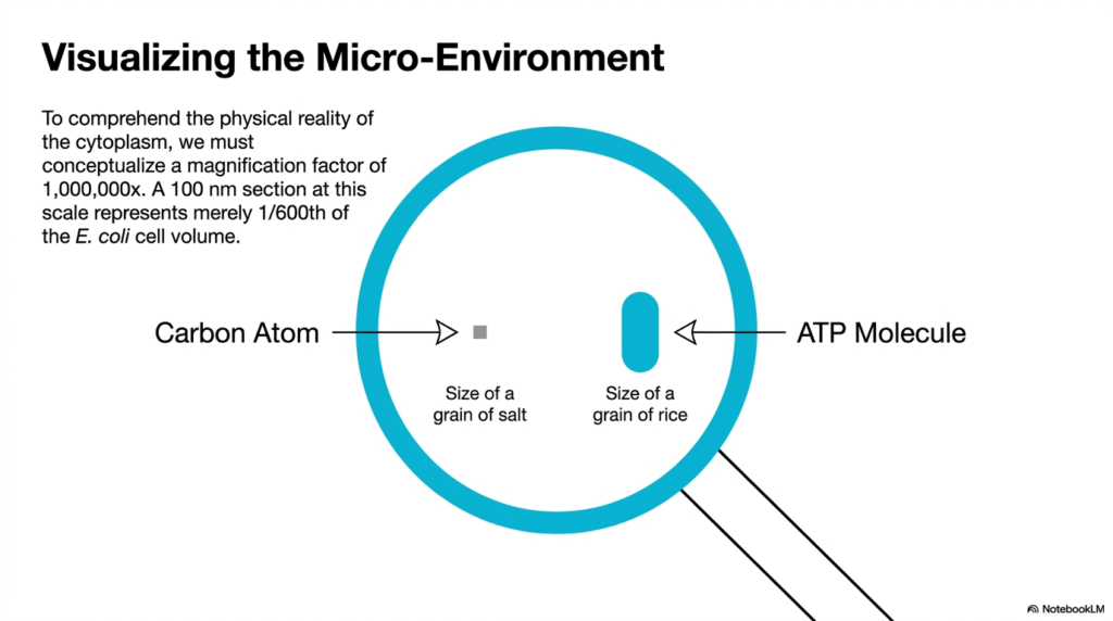 Slide 5: Bacterial Cell Structure: The Micro-Environment - How Molecular Proportions Shape Life