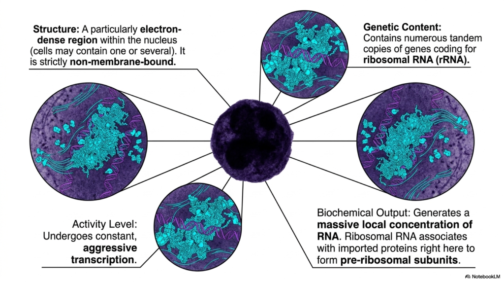 Slide 5: The Nucleolus of the Eukaryotic Cell Nucleus