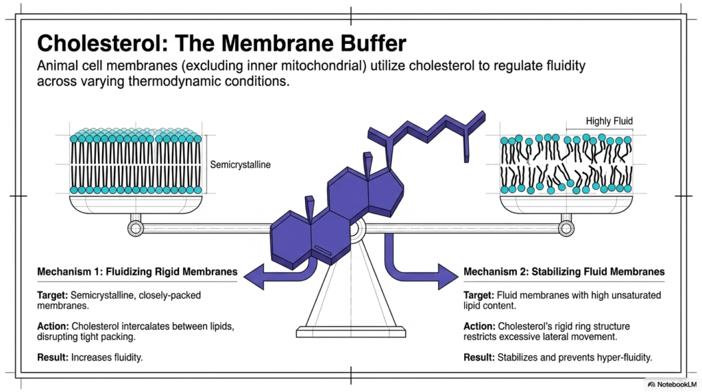 5. Plasma Membrane Structure: Cholesterol, the Membrane Buffer