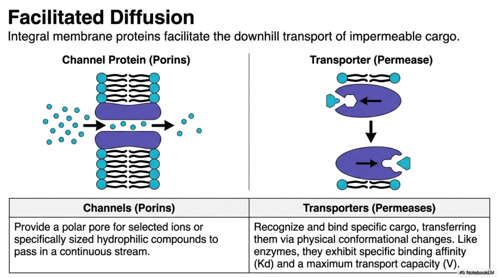 Slide 5: Facilitated Diffusion in Plasma Membrane Transport: The Cellular Escorts