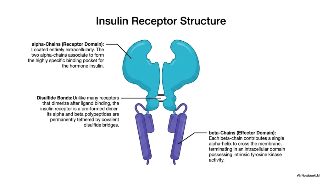 Slide 5: The Insulin Receptor as a Model for Membrane Receptors