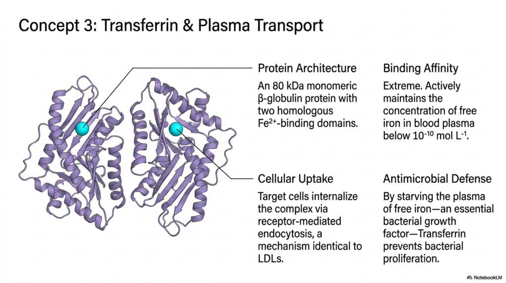 Slide 5: Transferrin and Plasma Transport in Iron Metabolism: The High-Speed Transit System