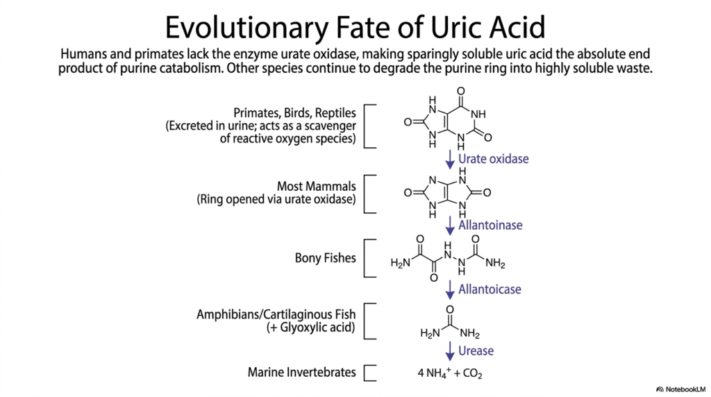 Nucleotide Degradation: Biochemical Pathways and Clinical Pathologies