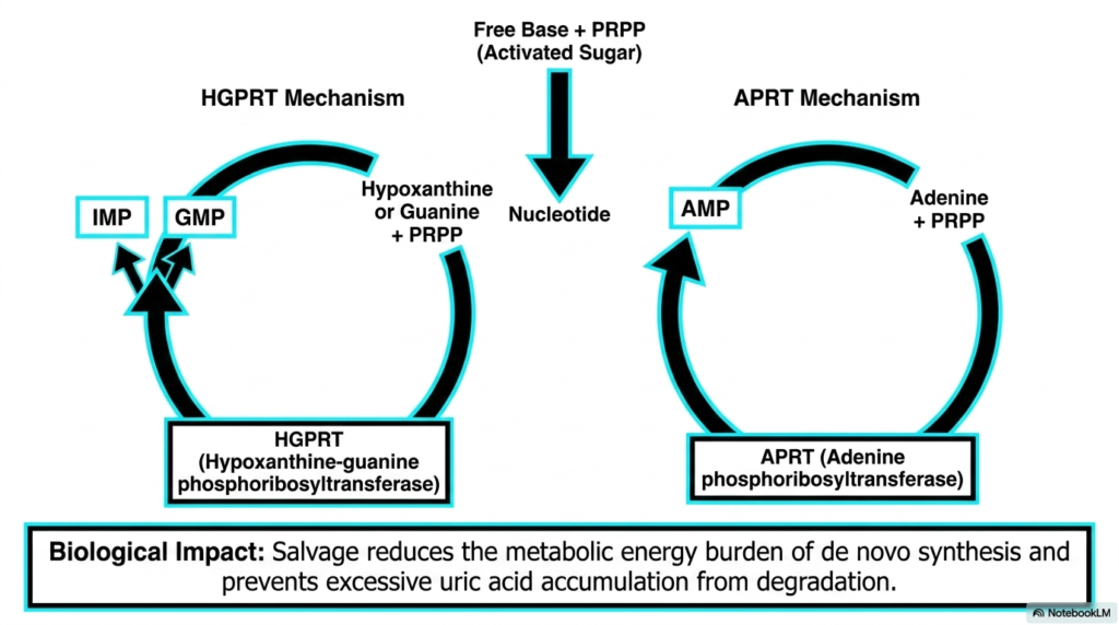 The Salvage Pathway in Nucleotide Biosynthesis