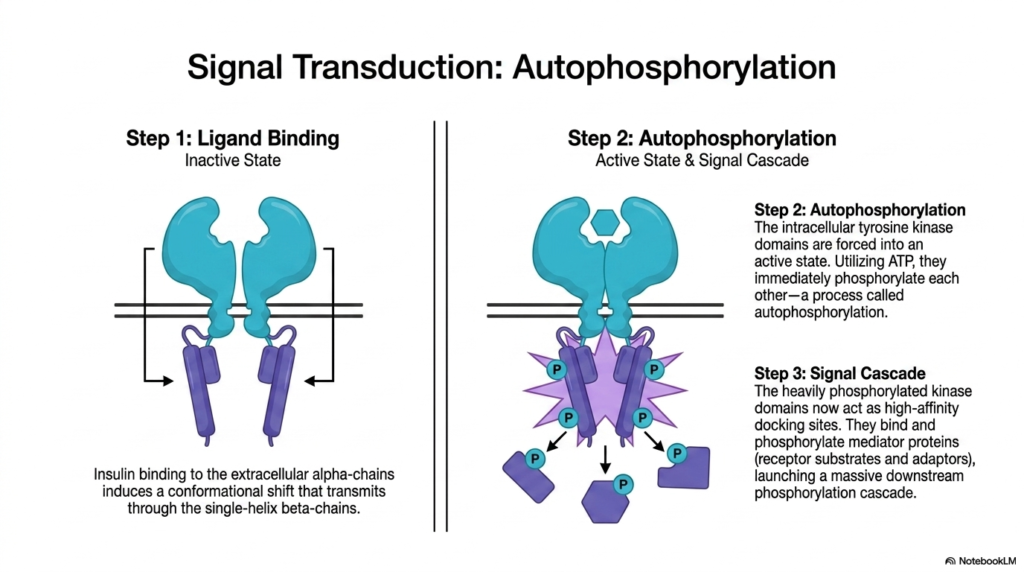 Slide 6: Signal Transduction and Autophosphorylation in Membrane Receptors