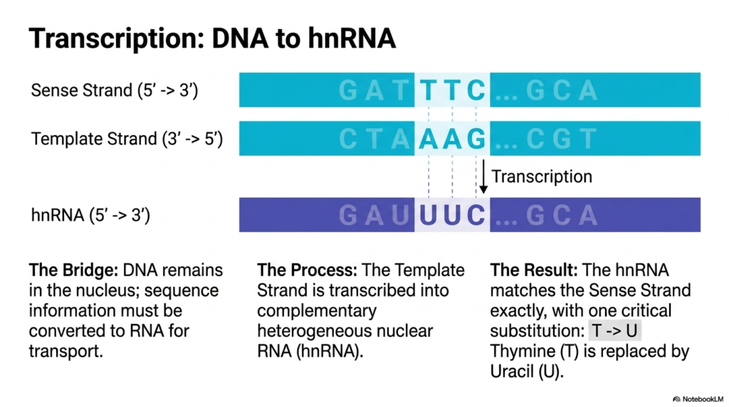 Slide 6: Transcription Mechanisms in Molecular Genetics