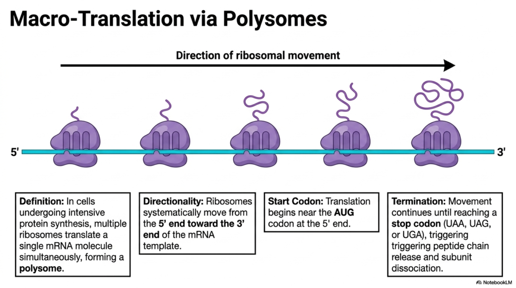6. Protein Translation Initiation: Macro-Translation via Polysomes