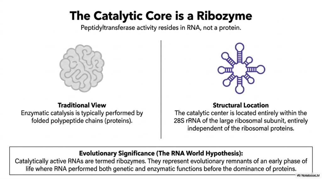 Slide 6: Translation Elongation and Termination: The Ribozyme Core