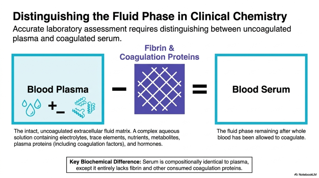 Slide 6: Human Blood Composition - Distinguishing the Fluid Phase in Clinical Chemistry