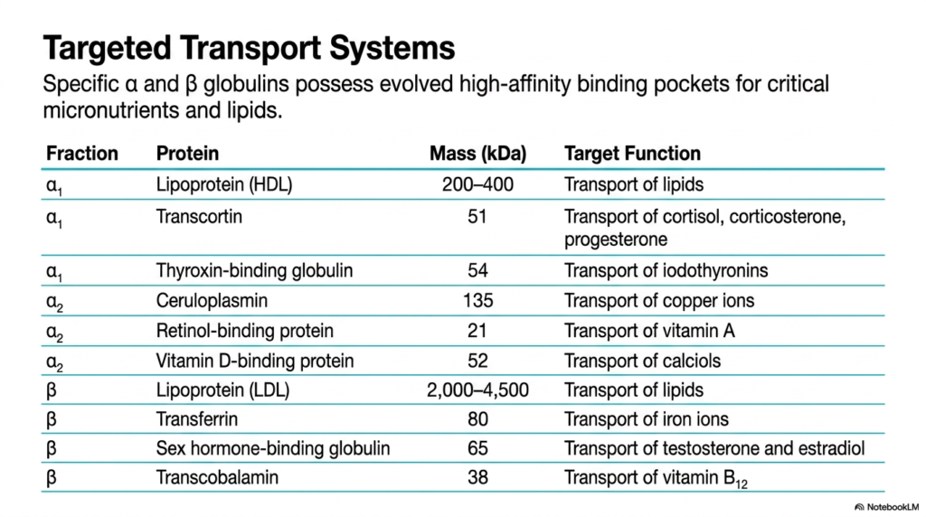 Slide 6: Targeted Transport Systems Using Plasma Proteins