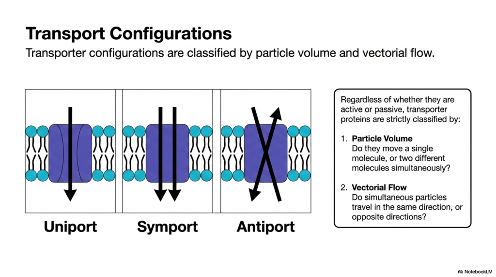 Slide 7: Transport Configurations in Plasma Membrane Transport: Organizing Cellular Traffic