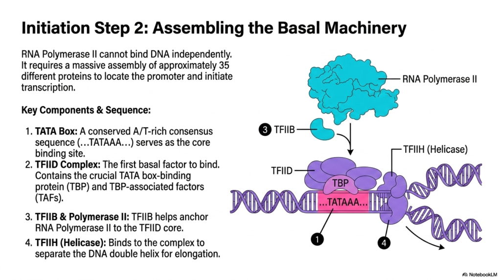 Slide 7: Assembling the Core Machinery for Eukaryotic Transcription