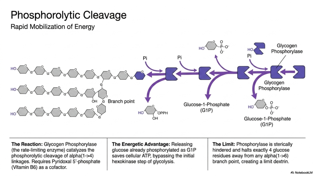 Glycogen Metabolism: Structural Principles, Pathways, and Clinical Significance