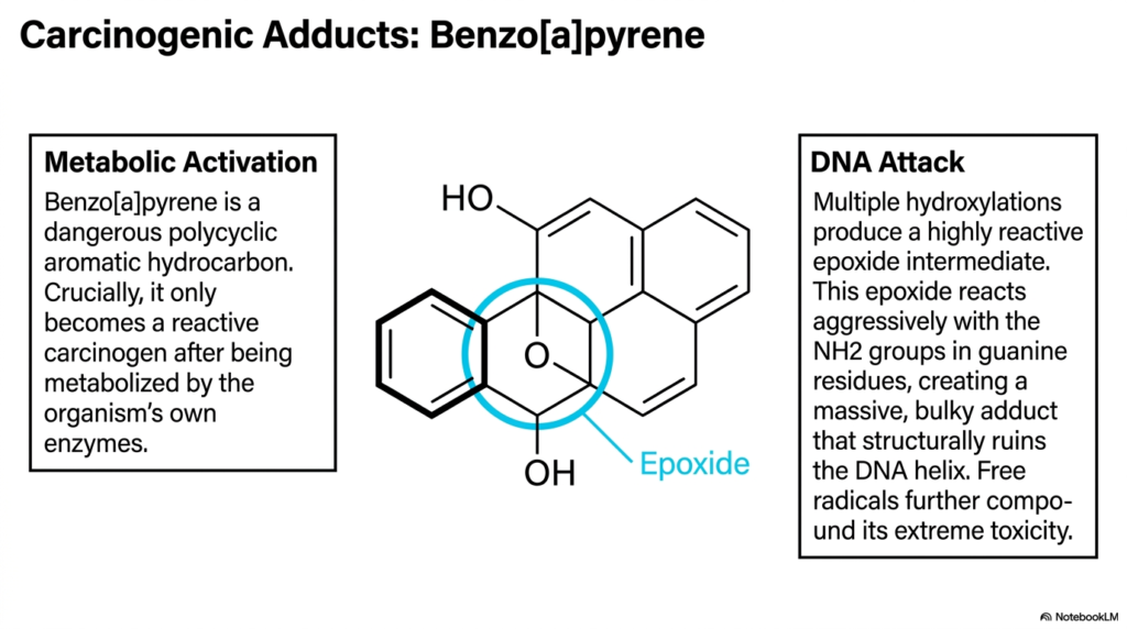 Slide 7: DNA Mutation and Repair: Carcinogenic Adducts and Epoxide Formation