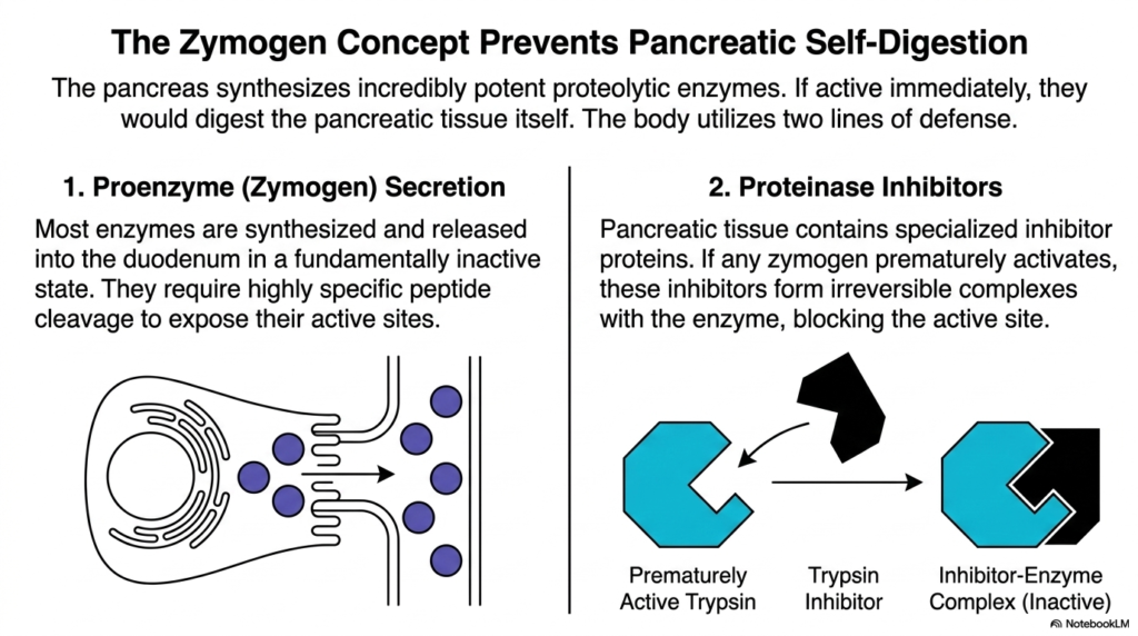 Slide 7: Safety Mechanisms in Digestive Processes: The Zymogen Concept