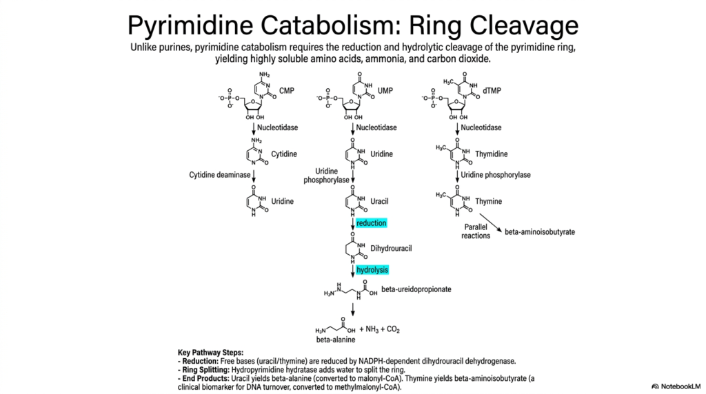 Nucleotide Degradation: Biochemical Pathways and Clinical Pathologies