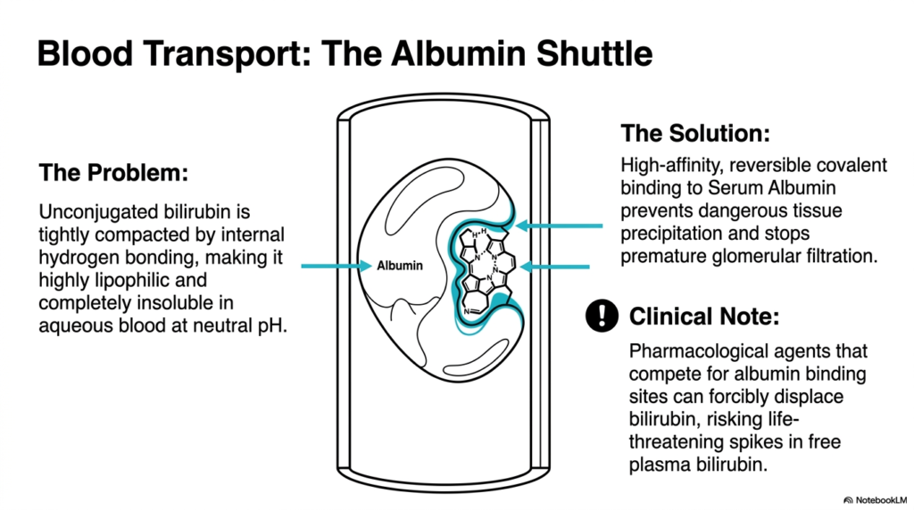 Slide 8: Blood Transport in Heme Degradation: The Essential Albumin Shuttle
