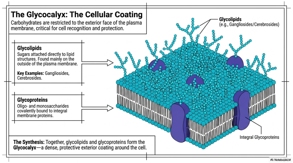 8. Plasma Membrane Structure: The Glycocalyx Cellular Coating