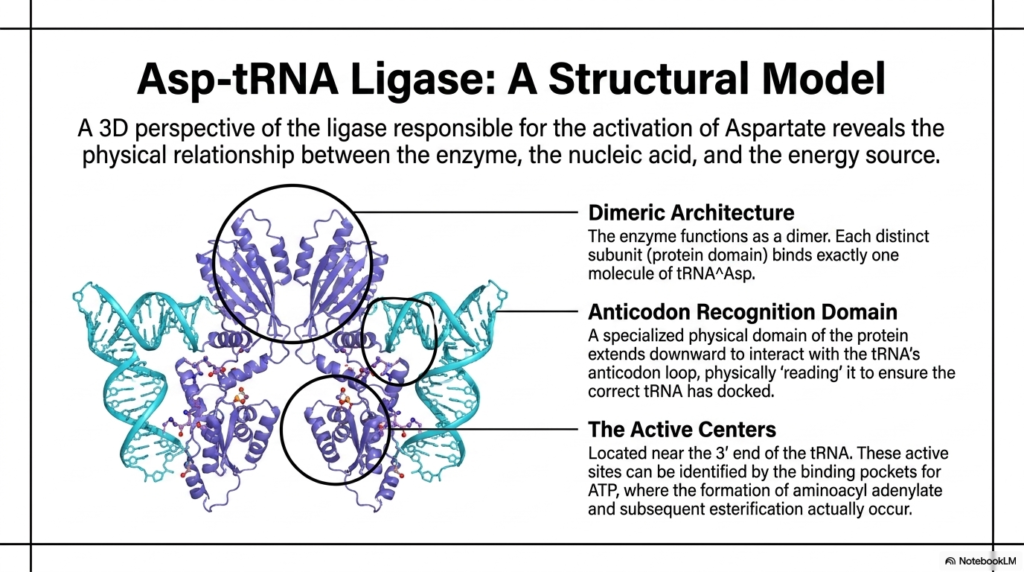 Slide 8: Structural Model of Amino Acid Activation Enzymes