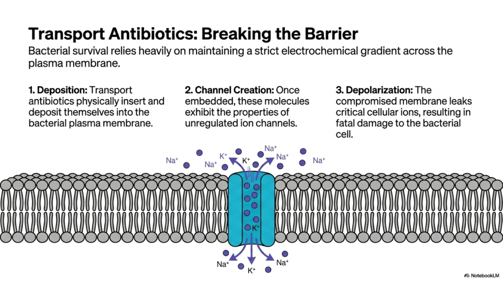 Slide 8: Antibiotics Mechanism of Action: Breaking the Barrier
