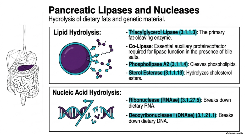 Slide 8: Lipid and Nucleic Acid Breakdown by Digestive Enzymes