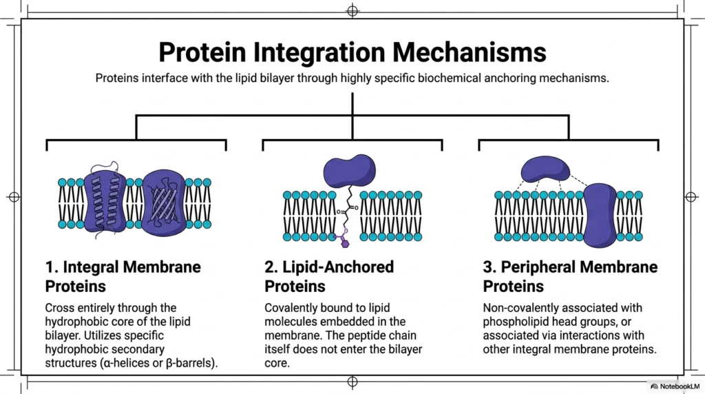 9. Plasma Membrane Structure: Protein Integration Mechanisms