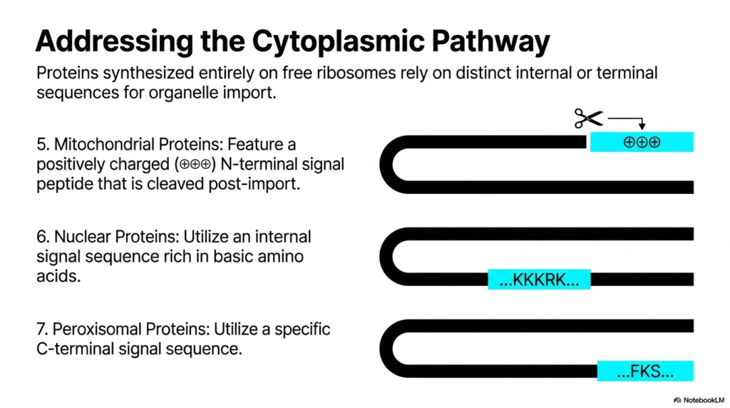 Slide 9: Cytoplasmic Addressing in Protein Sorting and Exocytosis