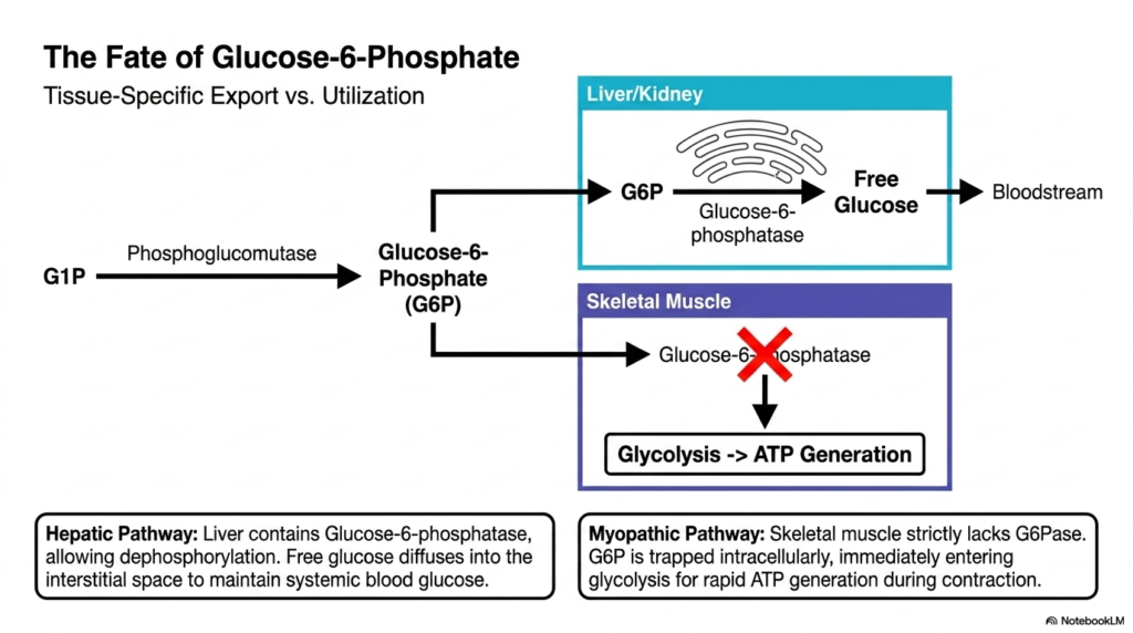 Glycogen Metabolism: Structural Principles, Pathways, and Clinical Significance
