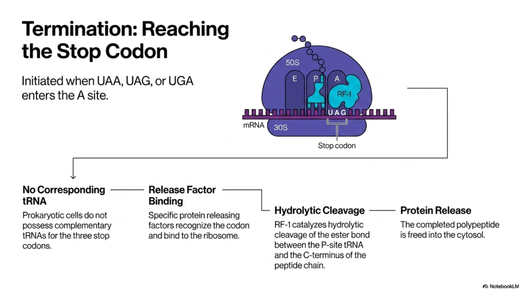 Slide 9: Translation Elongation and Termination: Reaching the Stop Codon