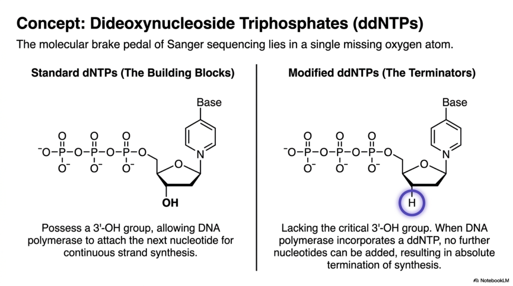 Slide 9. Terminators in DNA Sequencing