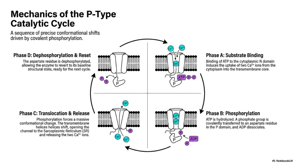 Slide 10: The Catalytic Cycle of Active Membrane Transport Proteins
