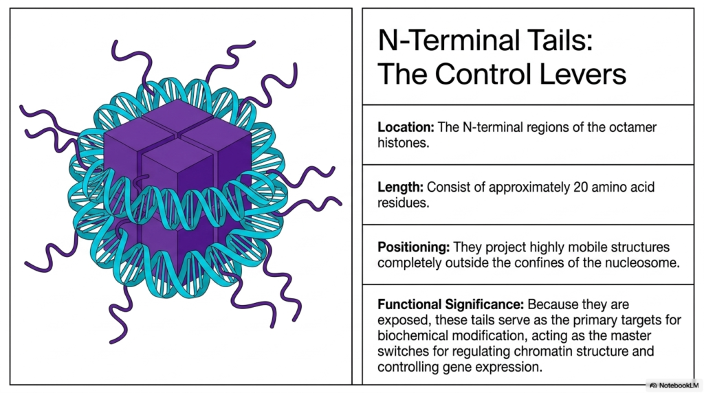 Slide 10: N-Terminal Tails Regulating Chromatin Structure