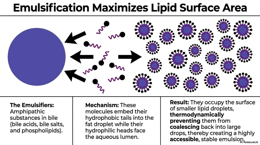 Slide 10: Optimizing Digestive Processes: Emulsification of Dietary Lipids