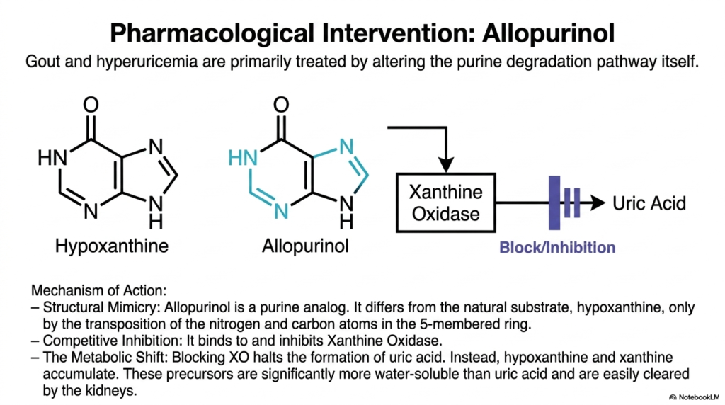Nucleotide Degradation: Biochemical Pathways and Clinical Pathologies