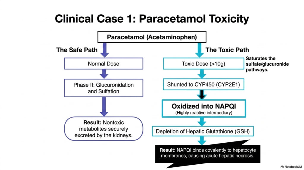 Slide 11: Xenobiotic Metabolism: The Mechanisms of Paracetamol Toxicity