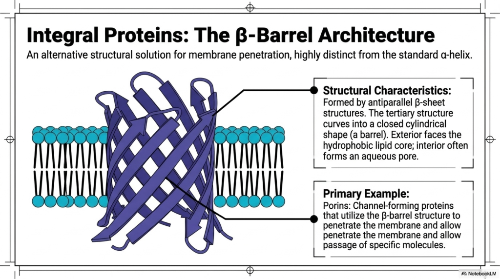 11. Plasma Membrane Structure: The beta-Barrel Architecture