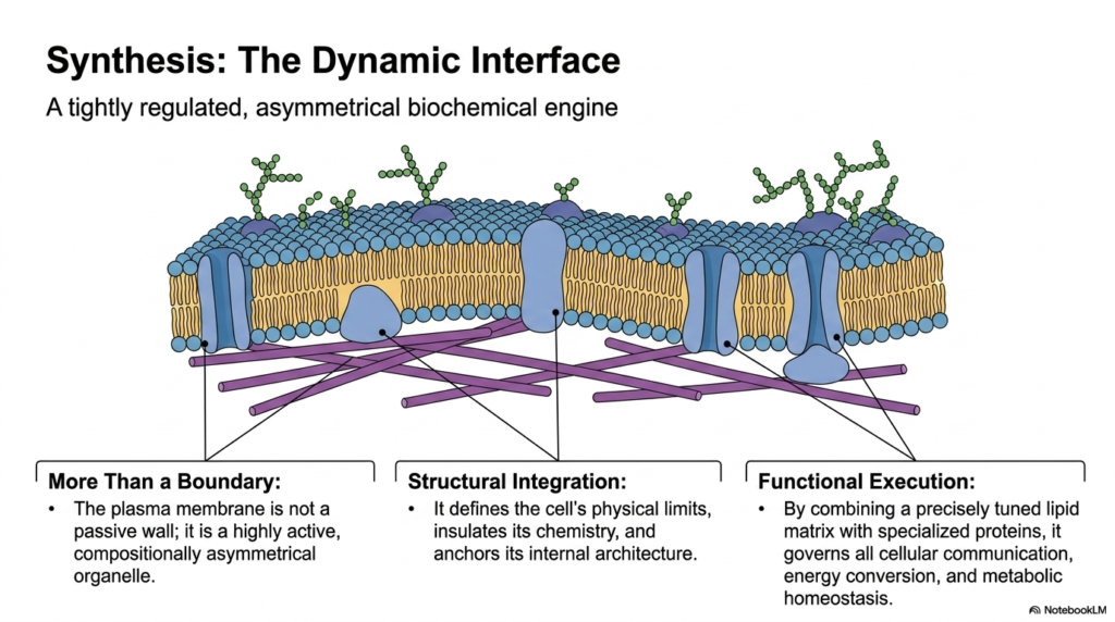 Slide 11: Synthesis of Plasma Membrane Functions