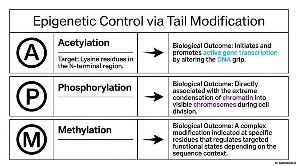 Slide 11: Epigenetic Modifications Altering Chromatin Structure