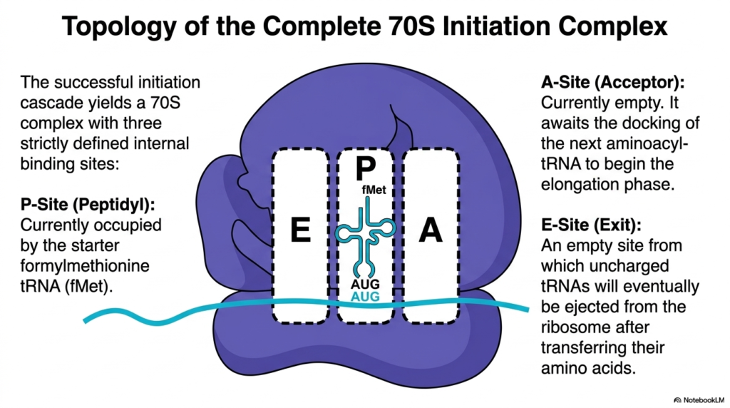 11. Protein Translation Initiation: Topology of the Complete 70S Initiation Complex
