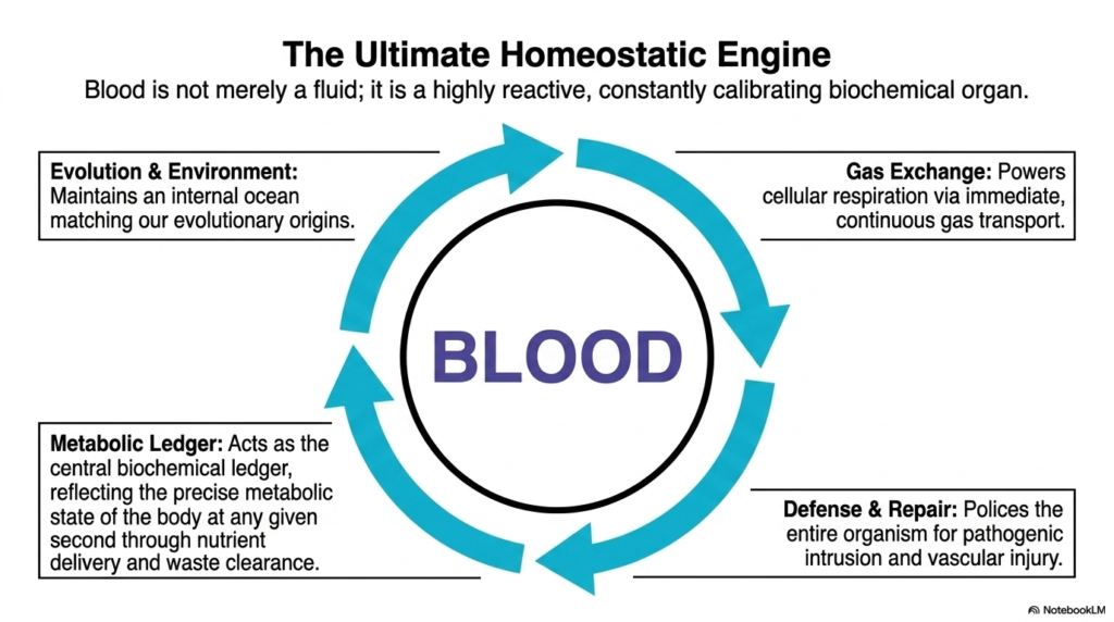 Slide 11: Human Blood Composition - The Ultimate Homeostatic Engine