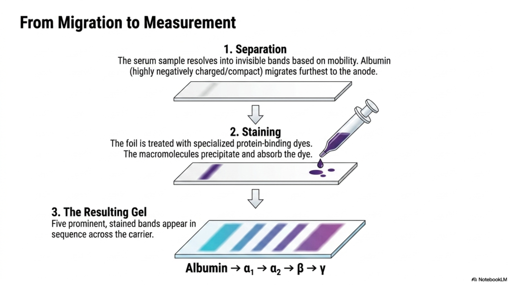 Slide 12: From Migration to Measurement of Plasma Proteins